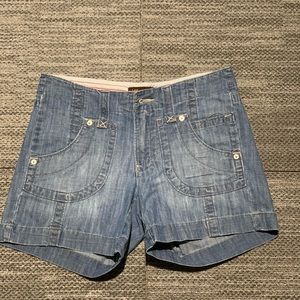 Lee Women's Blue Denim Shorts